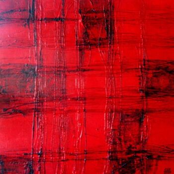 绘画 标题为“Red After Dark” 由Sio Montera, 原创艺术品