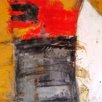 Картина под названием "In the Absence of D…" - Sio Montera, Подлинное произведение искусства, Масло