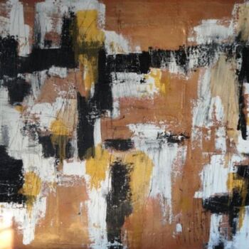 Картина под названием "Seeing Not What Mat…" - Sio Montera, Подлинное произведение искусства, Масло