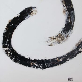 Картина под названием "Coming Around Again…" - Sio Montera, Подлинное произведение искусства, Масло