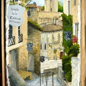 Painting titled "Provence 1" by Sisa, Original Artwork
