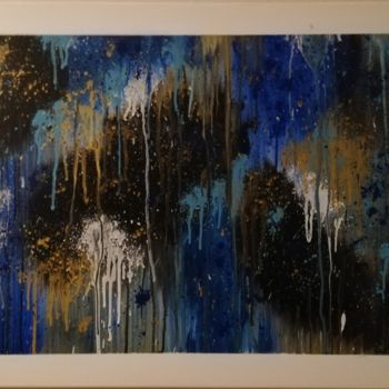 Painting titled "Emotions4" by Sissi.B, Original Artwork, Acrylic Mounted on Wood Stretcher frame