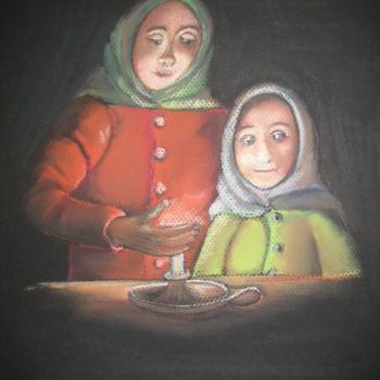 Painting titled "Intimité de la lumi…" by Sylvie Briand, Original Artwork