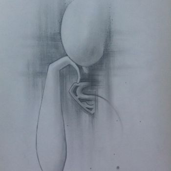 Drawing titled "perso-mb-bis-1" by Sizer - Galerie Officielle, Original Artwork, Pencil