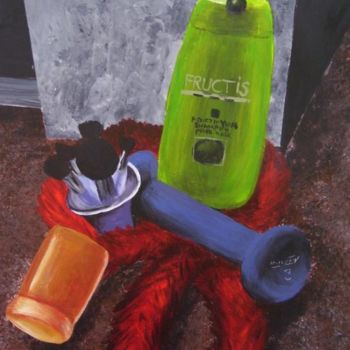 Schilderij getiteld "Still life #3" door Sarah Johnson, Origineel Kunstwerk