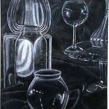 Schilderij getiteld "Reflections" door Sarah Johnson, Origineel Kunstwerk, Anders