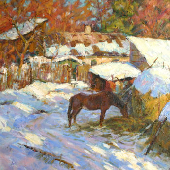 제목이 "Зимой"인 미술작품 Mikola Skobelskiy로, 원작