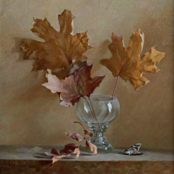 Painting titled "Melancholia.jpg" by Igor Skorikov, Original Artwork, Oil