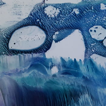 Artes digitais intitulada "Seal swim" por Heather Prosser, Obras de arte originais, Pintura digital