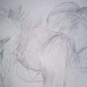 Drawing titled "Elegant" by Skylor Timeless, Original Artwork, Pencil