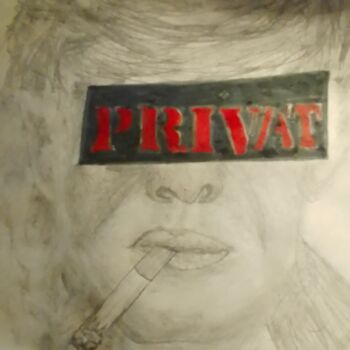 图画 标题为“Censorship” 由Skylor Timeless, 原创艺术品, 标记