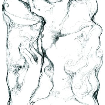 Drawing titled "mythological storie…" by Slav Krivoshiev, Original Artwork