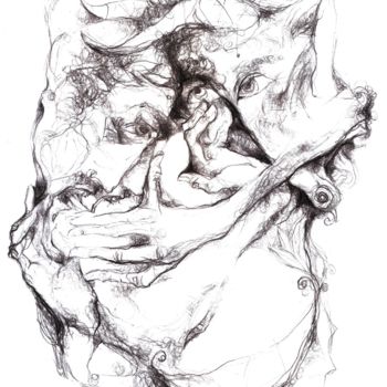 Drawing titled "mythological storie…" by Slav Krivoshiev, Original Artwork