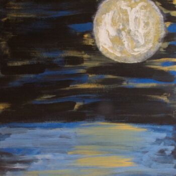 제목이 "Lune"인 미술작품 Slem로, 원작, 아크릴