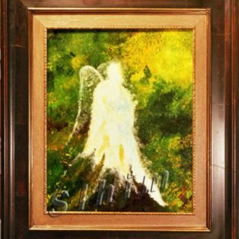 Painting titled "JEHUHIAH, Ser de Luz" by Slhim, Original Artwork