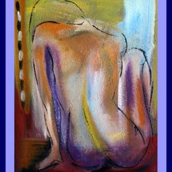 Malerei mit dem Titel "nude" von Dragica Micki Fortuna, Original-Kunstwerk