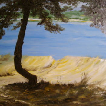 Painting titled "Valovine" by Ljiljana Smoljan, Original Artwork, Oil