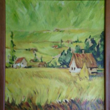 Painting titled "Ils etaient grands-…" by Slobodan Spasojevic (Spaki), Original Artwork, Oil