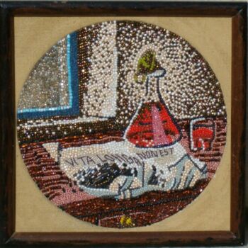Painting titled "Mosaique "Triptih,…" by Slobodan Spasojevic (Spaki), Original Artwork, Other