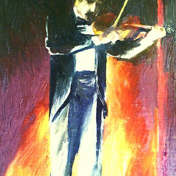 Painting titled "Le salut de ancienn…" by Slobodan Spasojevic (Spaki), Original Artwork, Oil