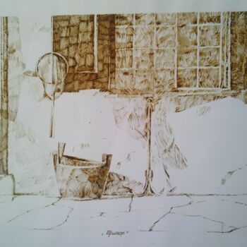 Drawing titled "Accessoires" by Slobodan Spasojevic (Spaki), Original Artwork, Ink