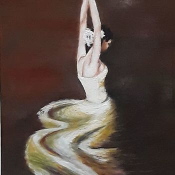 Pintura intitulada ""Danse"" por Aleksandra Mizula, Obras de arte originais, Acrílico