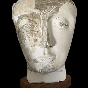 Sculpture intitulée "Egli Fù" par Cristina Smeraglia (Khristyn), Œuvre d'art originale, Argile