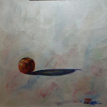 Painting titled "apple.jpg" by Mark Smith, Original Artwork, Acrylic