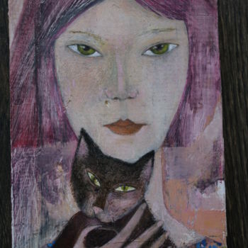 Картина под названием "Маруша" - Victoria Smurova, Подлинное произведение искусства, Масло