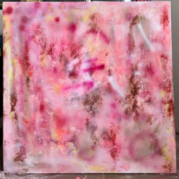 Peinture intitulée "Pink Life" par So Arty, Œuvre d'art originale, Acrylique