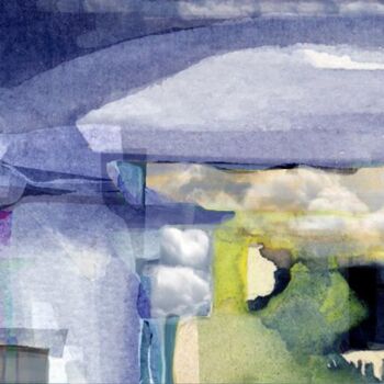Arte digitale intitolato "Clouds & Color" da Sobreira Airton, Opera d'arte originale