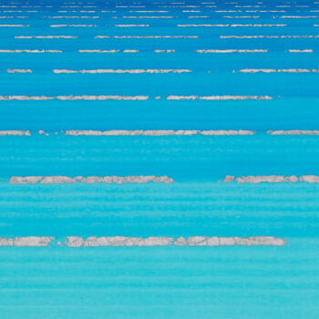 Malerei mit dem Titel "Ocean and Waves I" von Socrates Geens, Original-Kunstwerk, Acryl Auf Keilrahmen aus Holz montiert