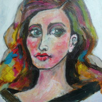 Pittura intitolato "Starlette, Lauren B." da Soffya, Opera d'arte originale, Acrilico