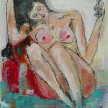 Malerei mit dem Titel "Holidays" von Soffya, Original-Kunstwerk, Acryl