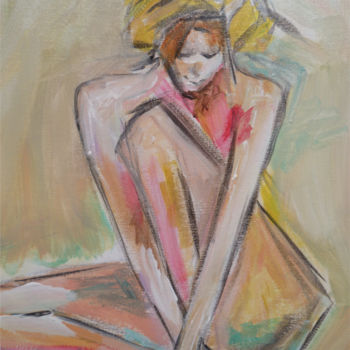 Peinture intitulée "Bodycolor" par Soffya, Œuvre d'art originale, Acrylique