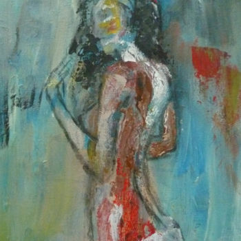 Peinture intitulée ""Exquise lascive"" par Soffya, Œuvre d'art originale, Acrylique