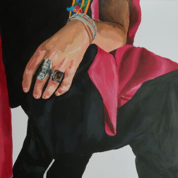 Картина под названием ""hands I"" - Sofia Goujon, Подлинное произведение искусства, Акрил