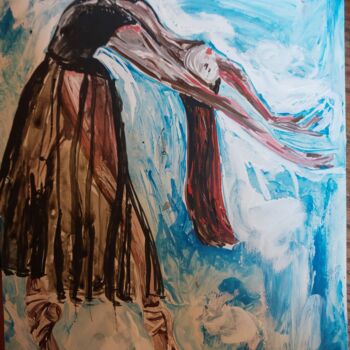 Картина под названием "Балет 1" - Sofia Ternoutskaia, Подлинное произведение искусства, Акрил