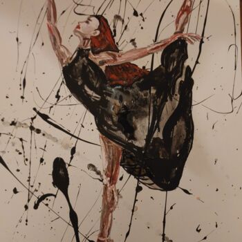 Malarstwo zatytułowany „Балет 4” autorstwa Sofia Ternoutskaia, Oryginalna praca, Akryl