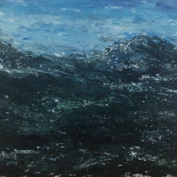 Painting titled "Oceans" by Sofia P, Original Artwork, Oil