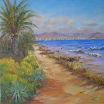 Malarstwo zatytułowany „Marina, Playa de lo…” autorstwa Jose Angel Sogorb Albertus, Oryginalna praca