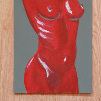 Schilderij getiteld "nue sang" door Soguer, Origineel Kunstwerk, Acryl