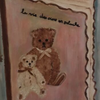 Peinture intitulée "La vie des ours" par Soisic, Œuvre d'art originale, Acrylique