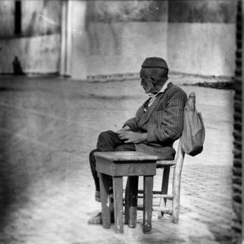 Φωτογραφία με τίτλο "Sur la chaise" από Soizic Lebouc, Αυθεντικά έργα τέχνης, Ψηφιακή φωτογραφία