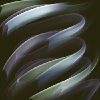 Arts numériques intitulée "Wind" par Daria Sokol, Œuvre d'art originale, Peinture numérique