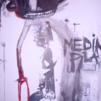 Painting titled "media_pila_70_x_90.…" by Sol, Original Artwork