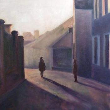 Painting titled "Vezelay" by Sola, Original Artwork