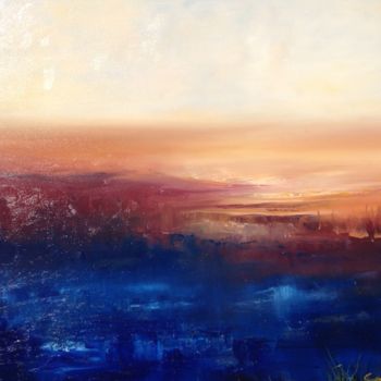 "Coucher de soleil" başlıklı Tablo Sola tarafından, Orijinal sanat, Petrol