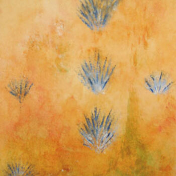 Pintura intitulada "la cantate : 'iris" por Solange Palacios Dupont, Obras de arte originais