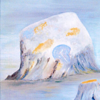 Peinture intitulée "Mémoire de pierres" par Solange Palacios Dupont, Œuvre d'art originale